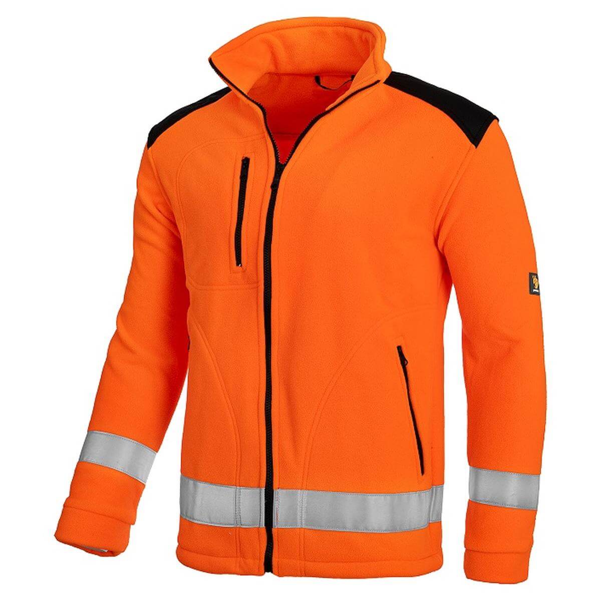 FLEECE 340G ORANGE HV VERSTERKT