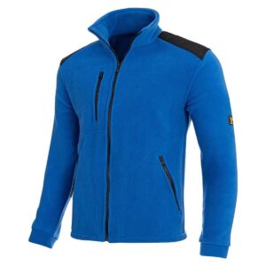FLEECE 350G BLAUW VERSTERKT