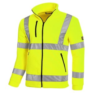 FLEECE 350G GEEL HV
