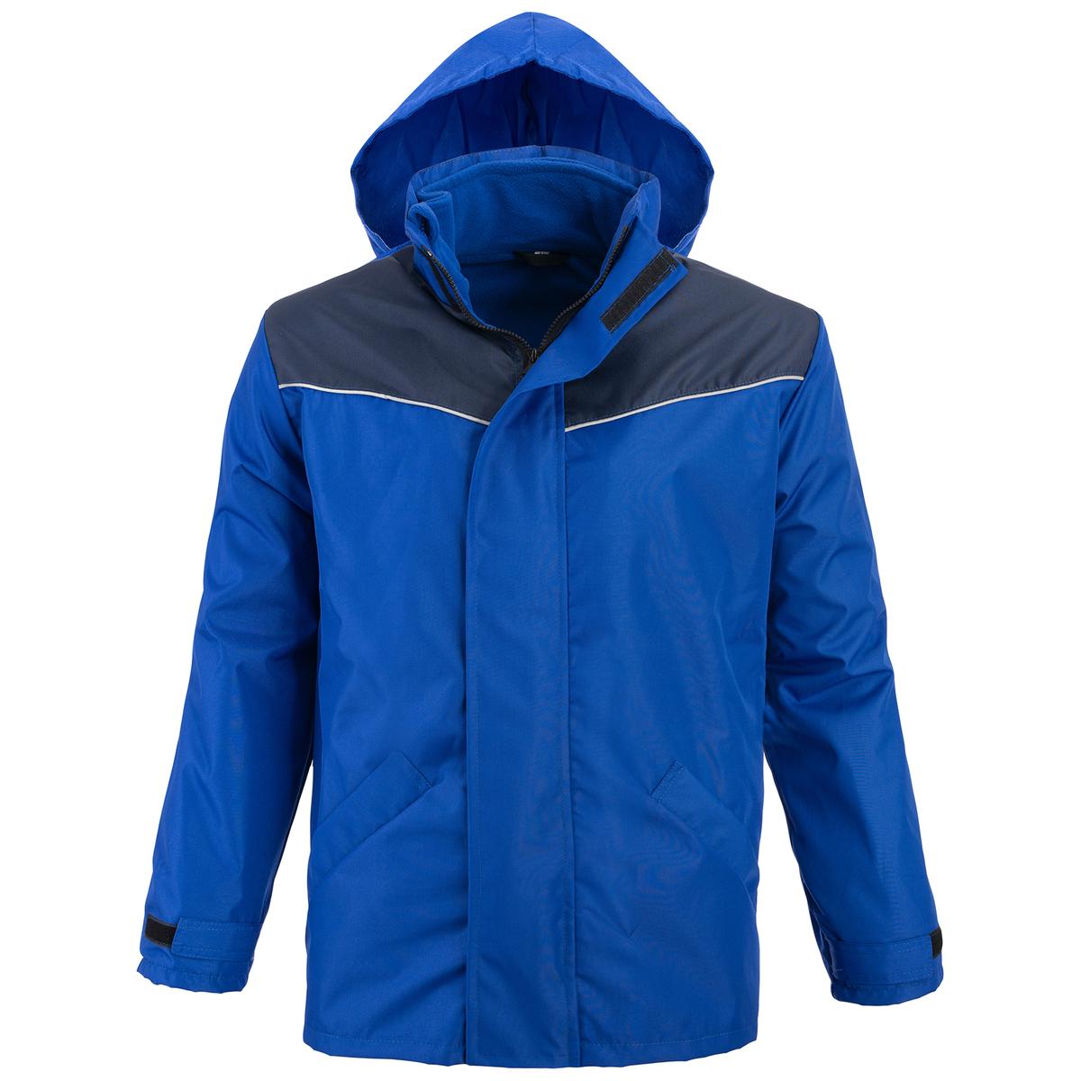 GEVOERDE 3-IN-1 JAS AERO BLAUW-MARINEBLAUW - Afbeelding 3