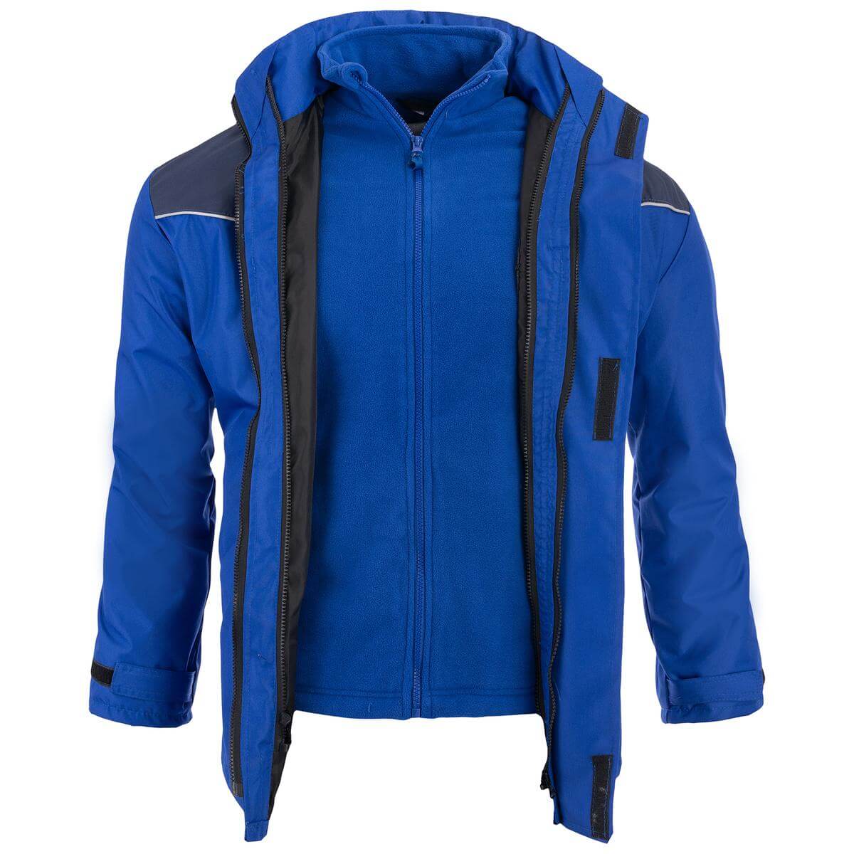 GEVOERDE 3-IN-1 JAS AERO BLAUW-MARINEBLAUW - Afbeelding 5