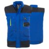 GEVOERDE BODYWARMER PROMAN 260 BLAUW ROYAL