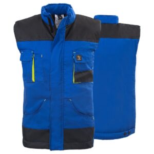 GEVOERDE BODYWARMER PROMAN 260 BLAUW ROYAL