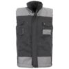 GEVOERDE BODYWARMER PROMAN 260 CHARCOAL