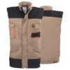 GEVOERDE BODYWARMER PROMAN 260 SAFARI