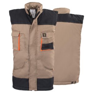 GEVOERDE BODYWARMER PROMAN 260 SAFARI