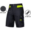 KORTE WERKBROEK BARI SPANDEX BLACK