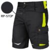 KORTE WERKBROEK HELICON RIP-STOP BLACK