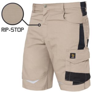 KORTE WERKBROEK HELICON RIP-STOP KHAKI