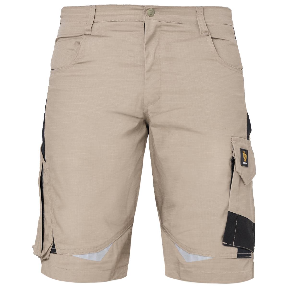 KORTE WERKBROEK HELICON RIP-STOP KHAKI - Afbeelding 3