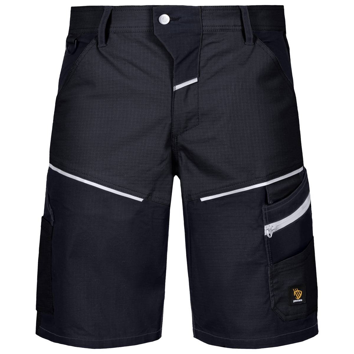 KORTE WERKBROEK LANDER SPANDEX BLACK - Afbeelding 3