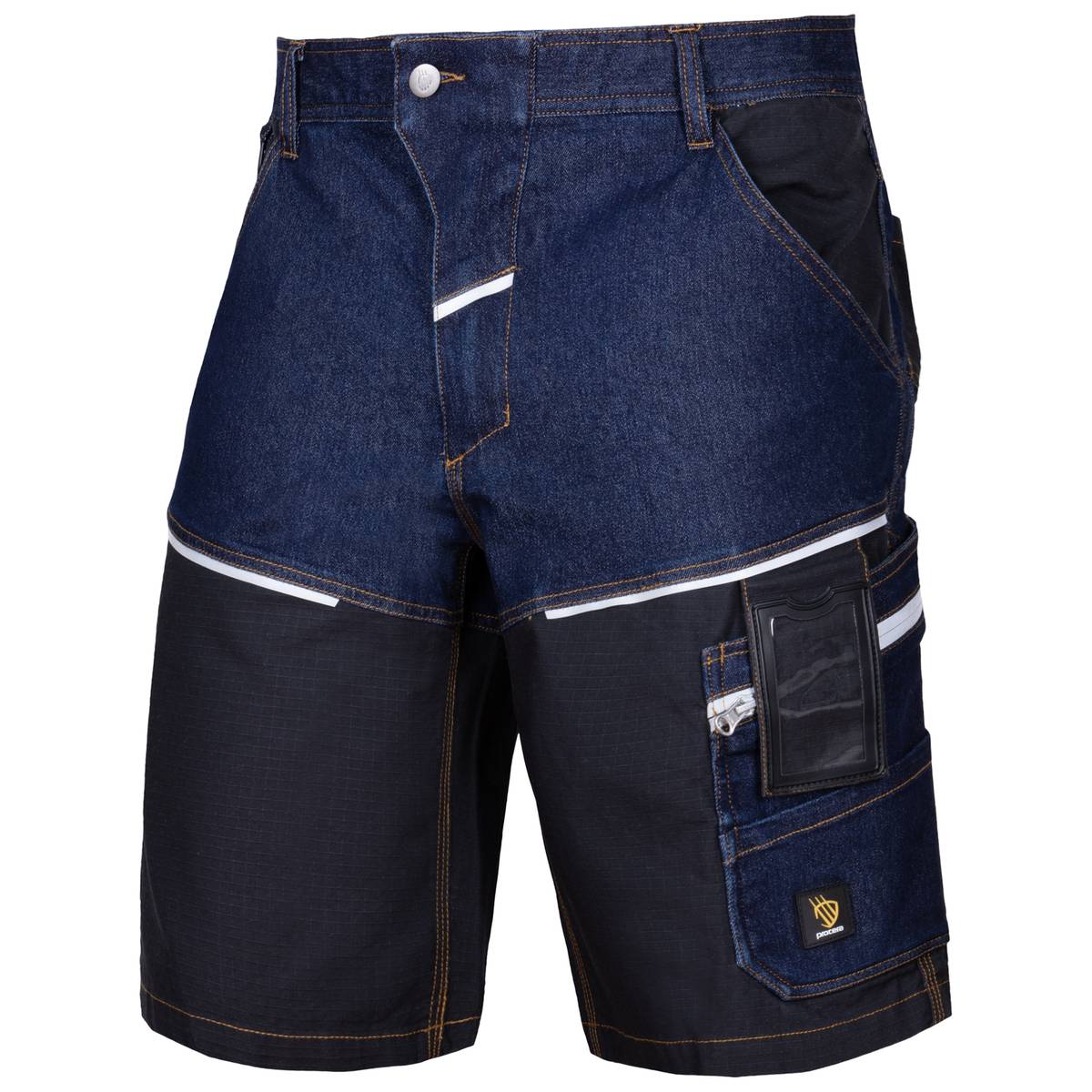 KORTE WERKBROEK LANDER SPANDEX JEANS - Afbeelding 2