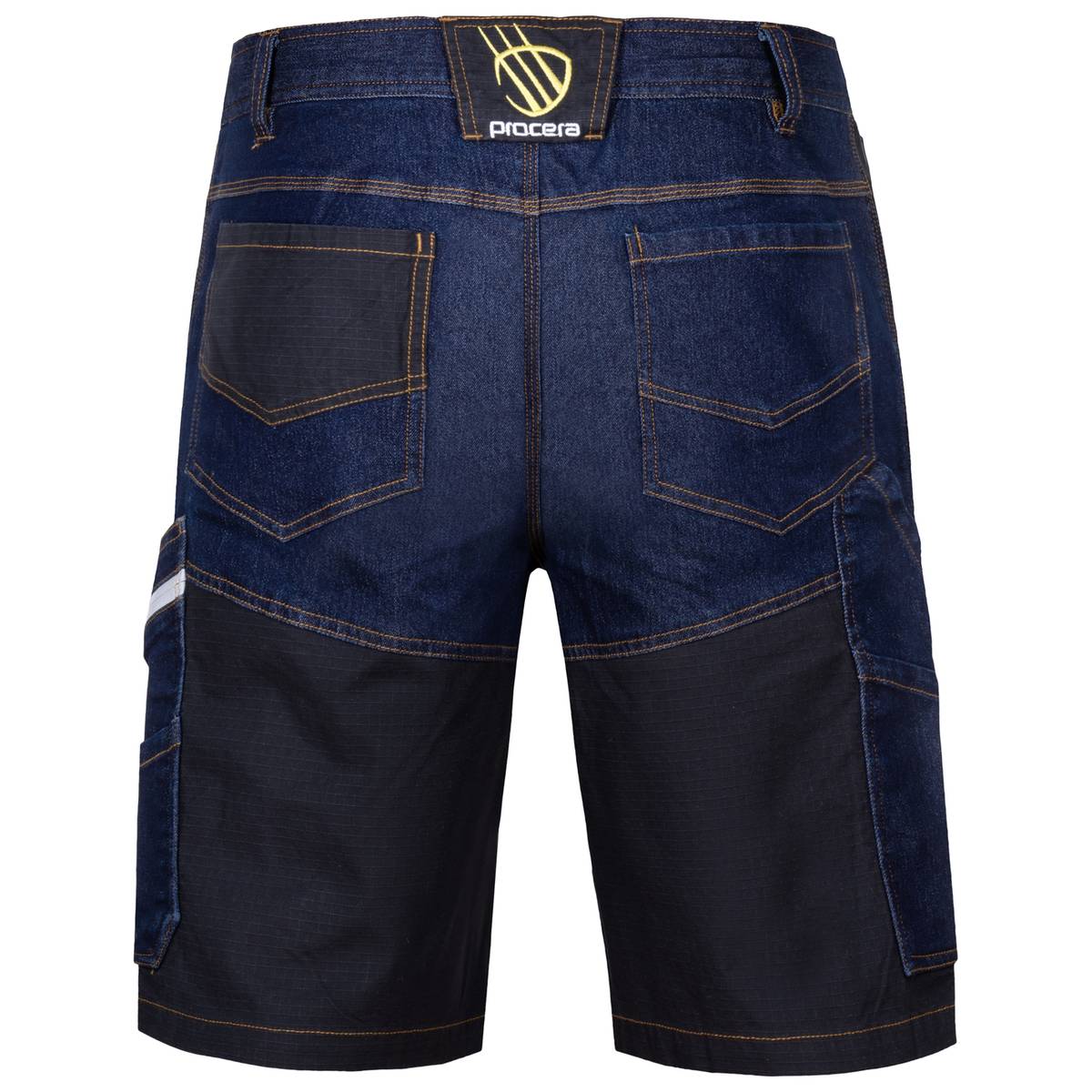 KORTE WERKBROEK LANDER SPANDEX JEANS - Afbeelding 4