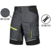 KORTE WERKBROEK LIDO SPANDEX GRAY