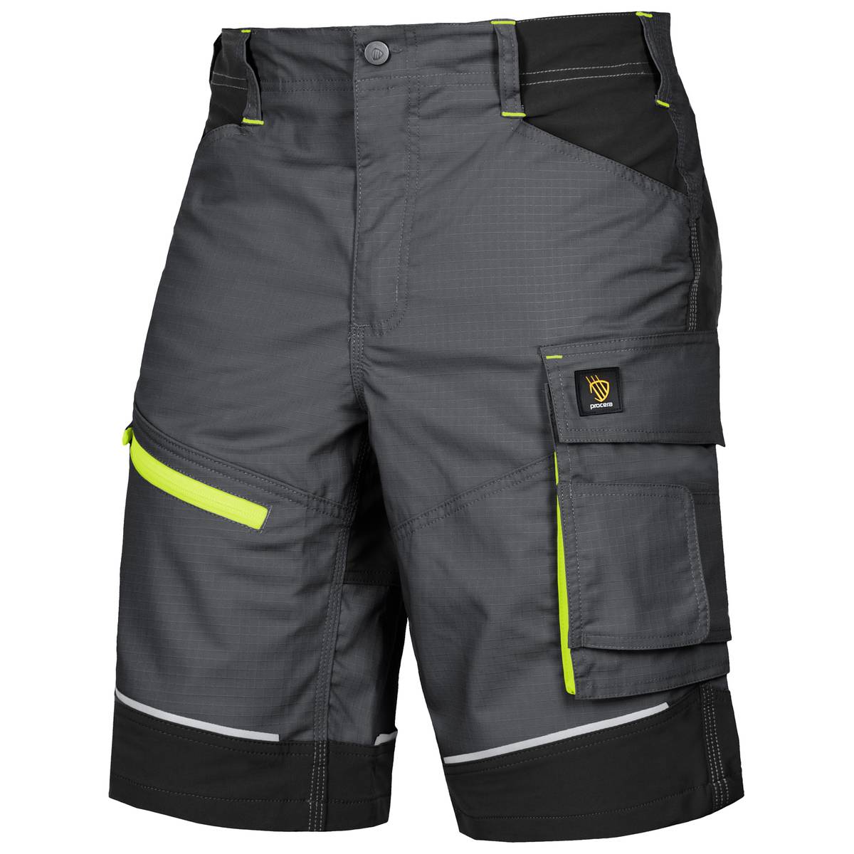 KORTE WERKBROEK LIDO SPANDEX GRAY - Afbeelding 2