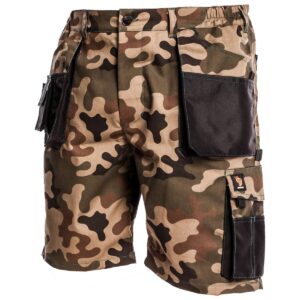 KORTE WERKBROEK PROMAN 260 CAMO