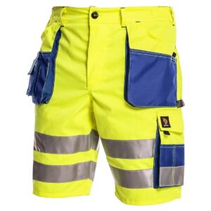 KORTE WERKBROEK PROMAN 260 GEEL HV