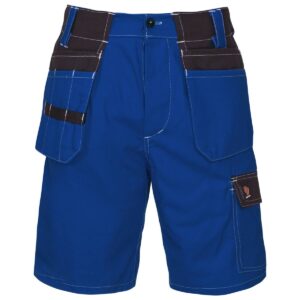 KORTE WERKBROEK PROMONTER COTTON 250 BLAUW