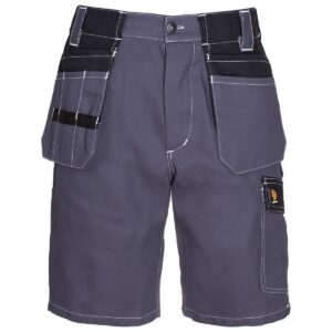 KORTE WERKBROEK PROMONTER COTTON 250 GRIJS