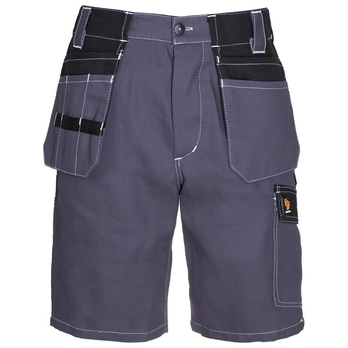 KORTE WERKBROEK PROMONTER COTTON 250 GRIJS