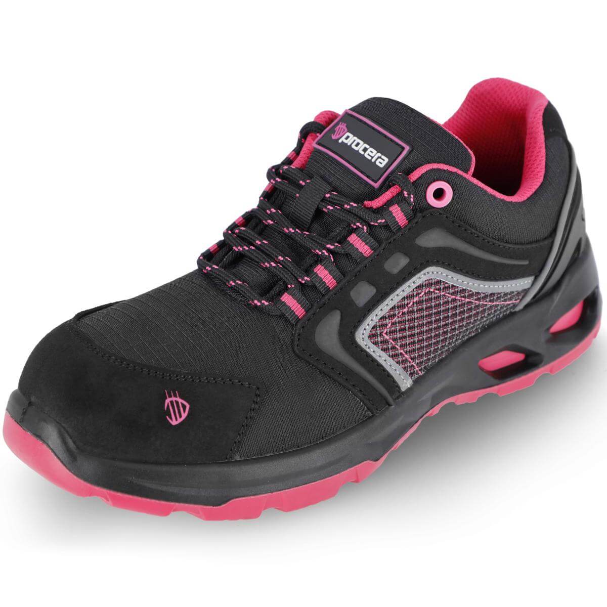 LAGE VEILIGHEIDSSCHOENEN MAGENTA S1