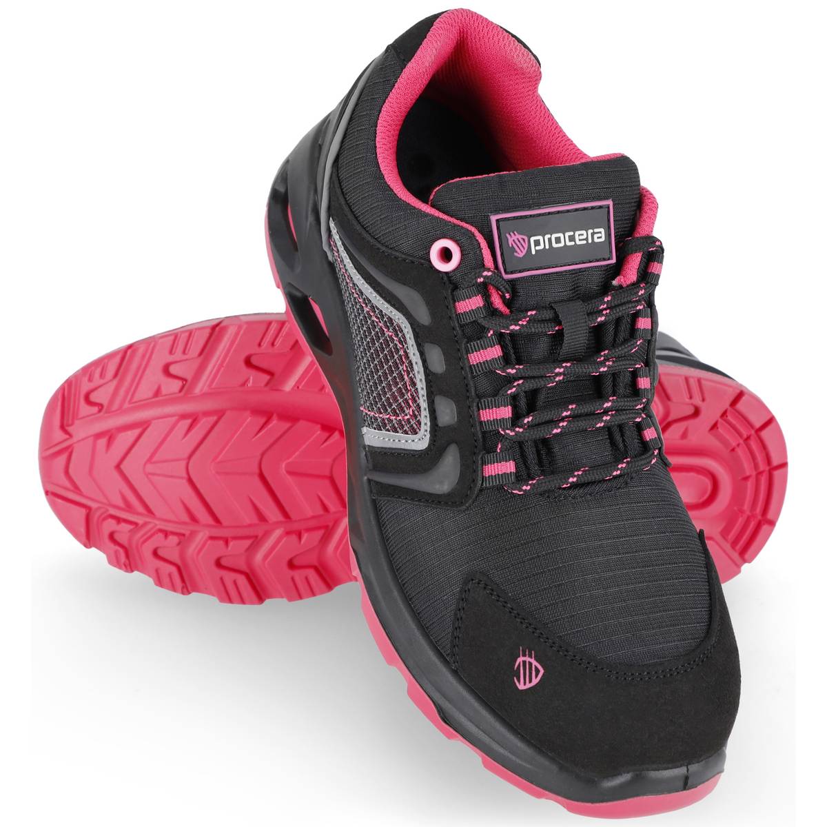 LAGE VEILIGHEIDSSCHOENEN MAGENTA S1 - Afbeelding 2