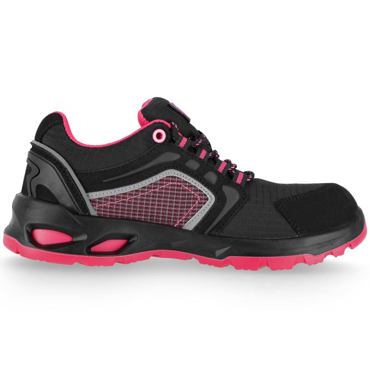 LAGE VEILIGHEIDSSCHOENEN MAGENTA S1 - Afbeelding 3