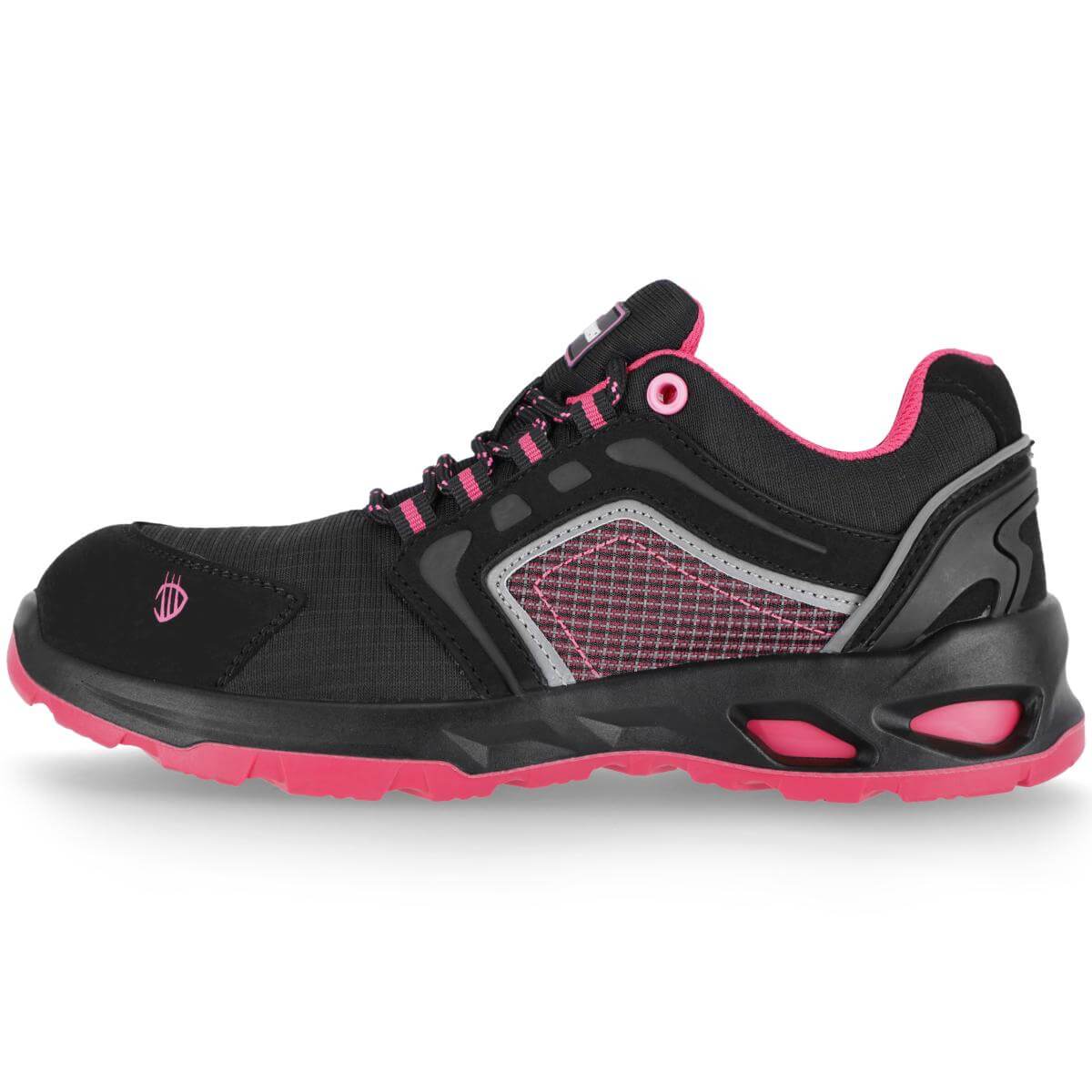 LAGE VEILIGHEIDSSCHOENEN MAGENTA S1 - Afbeelding 4