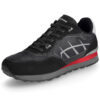 LAGE VRIJETIJDSSCHOENEN RUNNER MARK BLACK