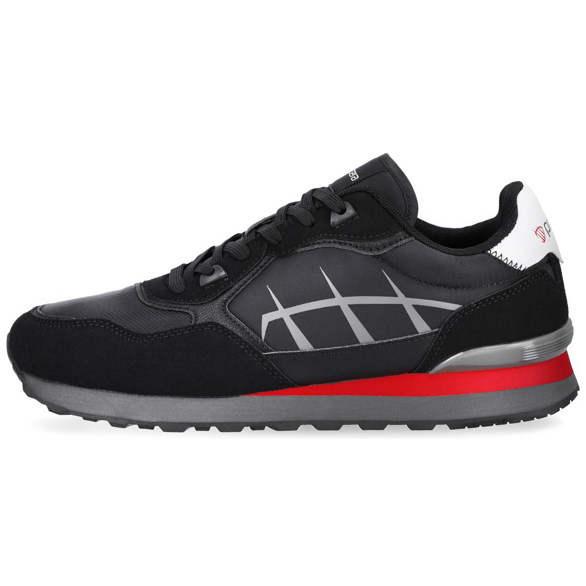 LAGE VRIJETIJDSSCHOENEN RUNNER MARK BLACK - Afbeelding 3