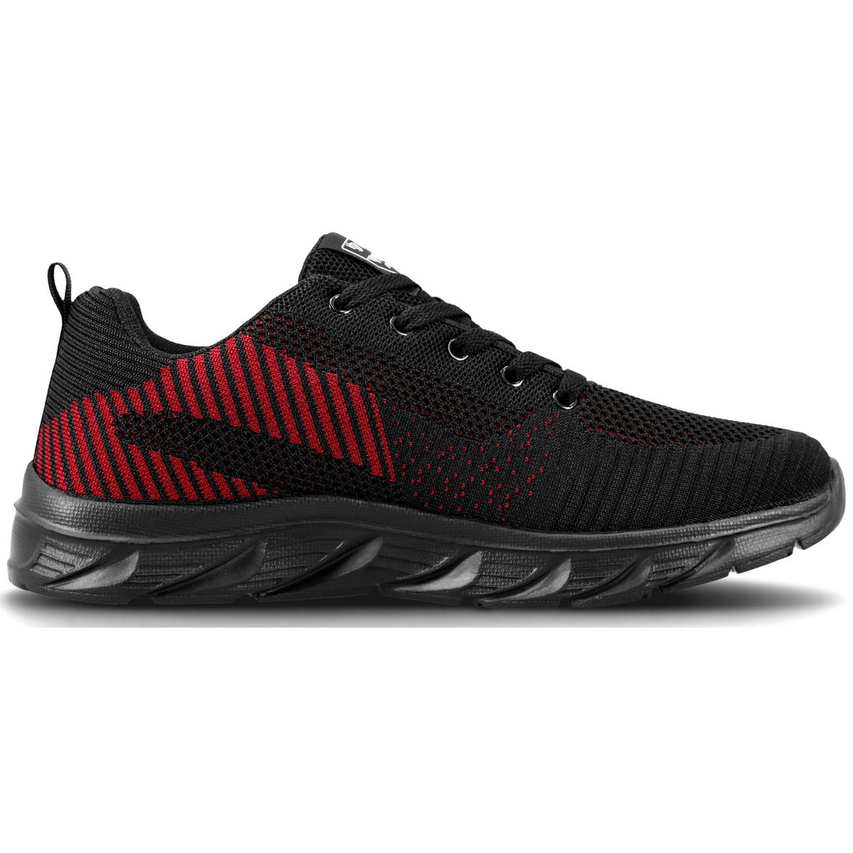 LAGE VRIJETIJDSSCHOENEN VERTIGO BLACK/RED - Afbeelding 3