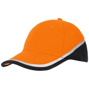 PET DOBBELT MET SCHIRM ORANGE NEON