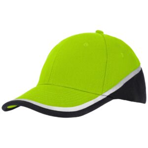 PET DOBBELT MET SCHIRM YELLOW NEON