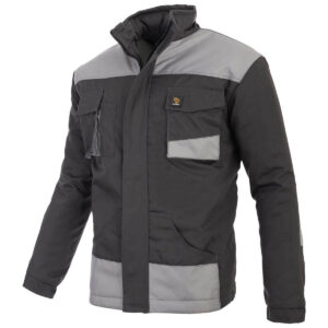 PROMAN GEVOERDE JAS CHARCOAL