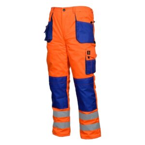 PROMAN GEVOERDE WERKBROEK HV ORANJE