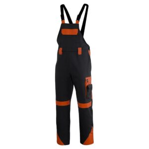 PROPLUS TUINBROEK ZWART-ORANJE