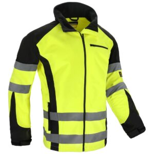SOFTSHELL JAS SNIPER YELLOW HV