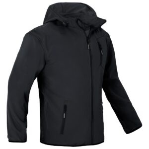 SOFTSHELL TUNDRA ZWART MAAT L