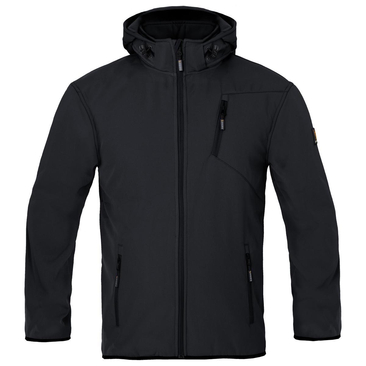 SOFTSHELL TUNDRA ZWART MAAT L - Afbeelding 3