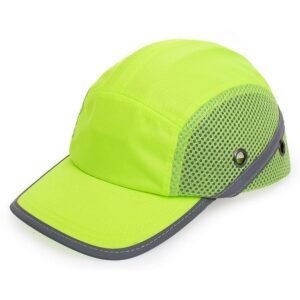 STOOTPET BUMPCAP MET NET GEEL HV