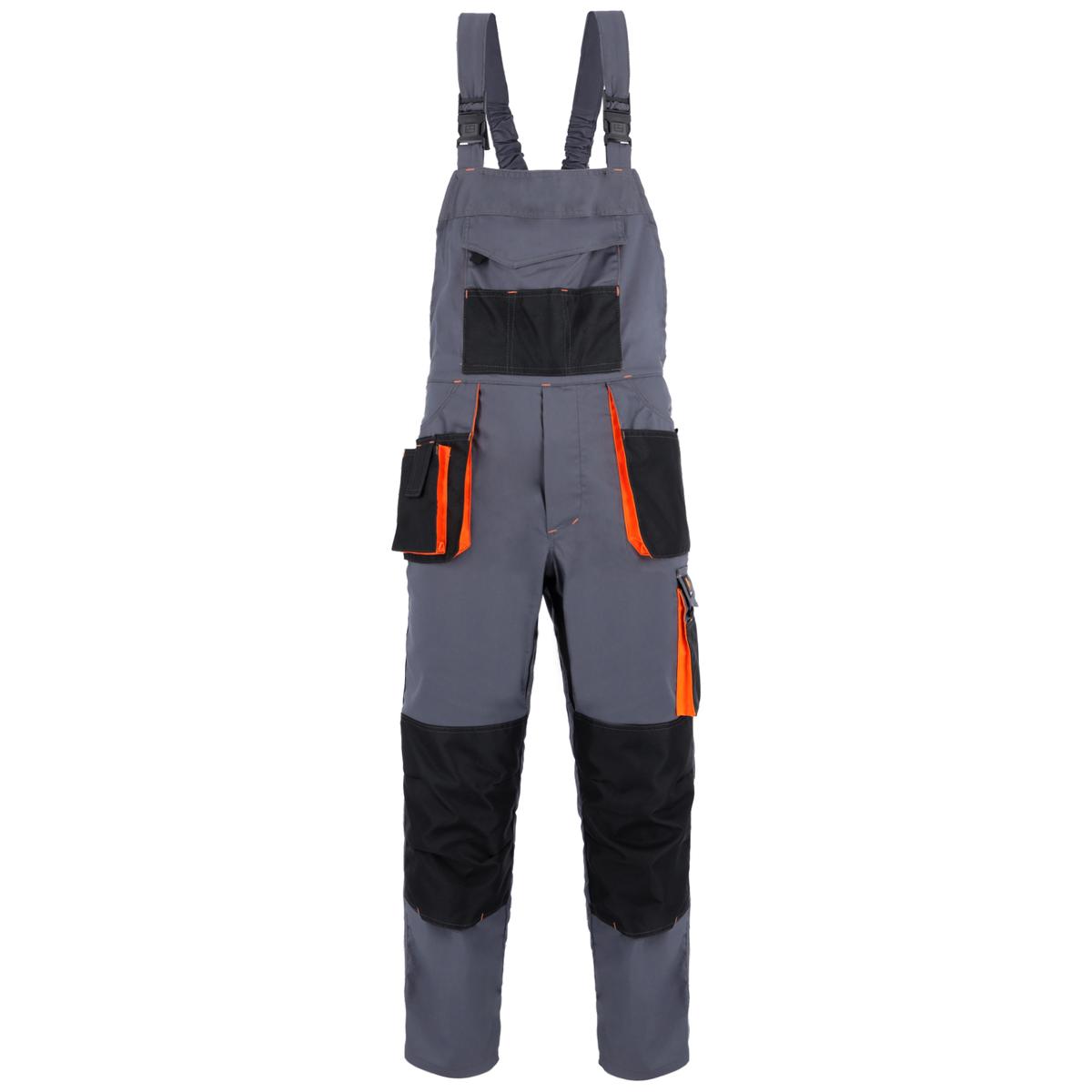 TUINBROEK PROMAN STRETCH 250 GRIJS ORANJE - Afbeelding 2