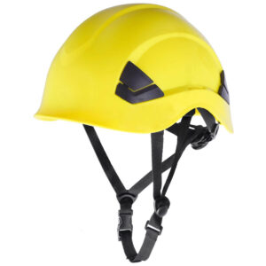 VEILIGHEIDSHELM VOOR WERKEN OP HOOGTE SALLET GEEL