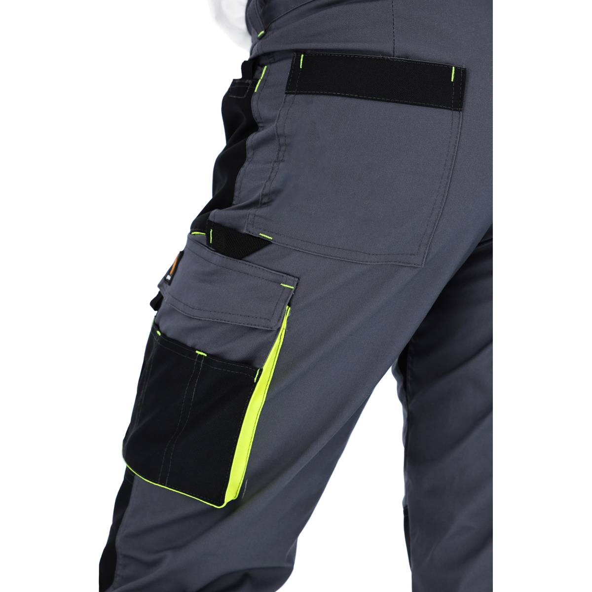 WERKBROEK PROMAN STRETCH 250 GRIJS GEEL - Afbeelding 7