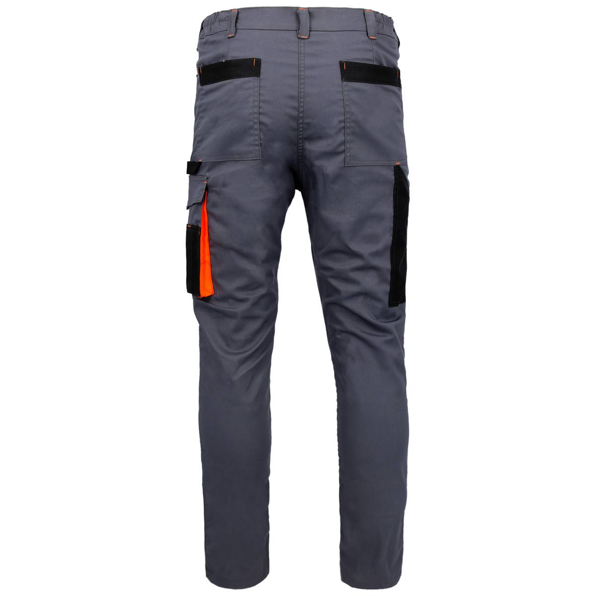 WERKBROEK PROMAN STRETCH 250 GRIJS ORANJE - Afbeelding 4