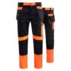 WERKBROEK PROMONTER 260 ZWART ORANJE HVP