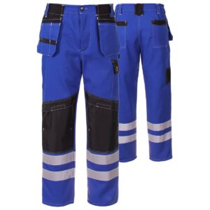 WERKBROEK PROMONTER COTTON 250 BLAUW