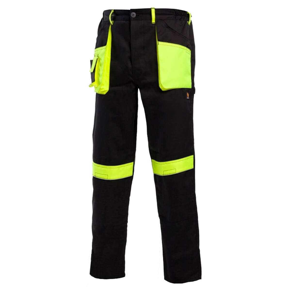 WERKBROEK PROTECH 260 ZWART MET HV