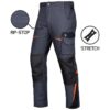 WERKBROEK TITANFIT RIP-STOP STRETCH GREY