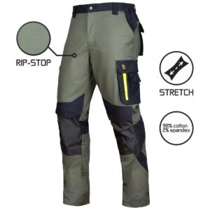 WERKBROEK ULTRATECH RIP-STOP STRETCH GREEN