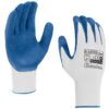 WERKHANDSCHOENEN LATEX GECOAT X-LATOS BLUE